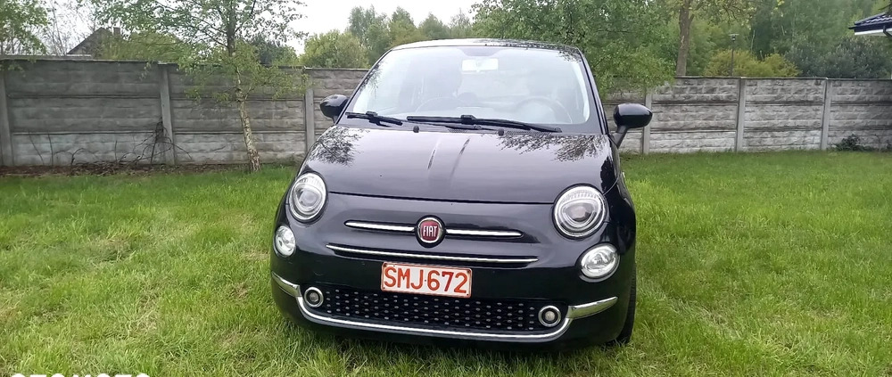 Fiat 500 cena 35900 przebieg: 103000, rok produkcji 2016 z Sieraków małe 562